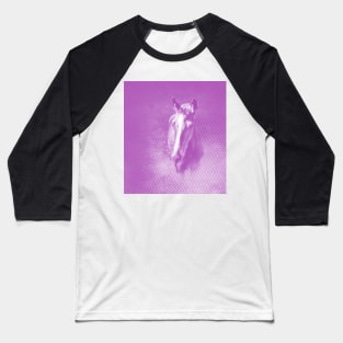 Horse emerging from the purple mist Baseball T-Shirt